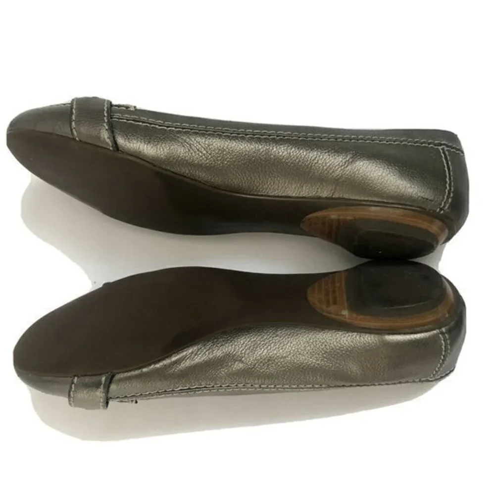 tommy hilfiger Womans Leather Flat Shoes Size 9M